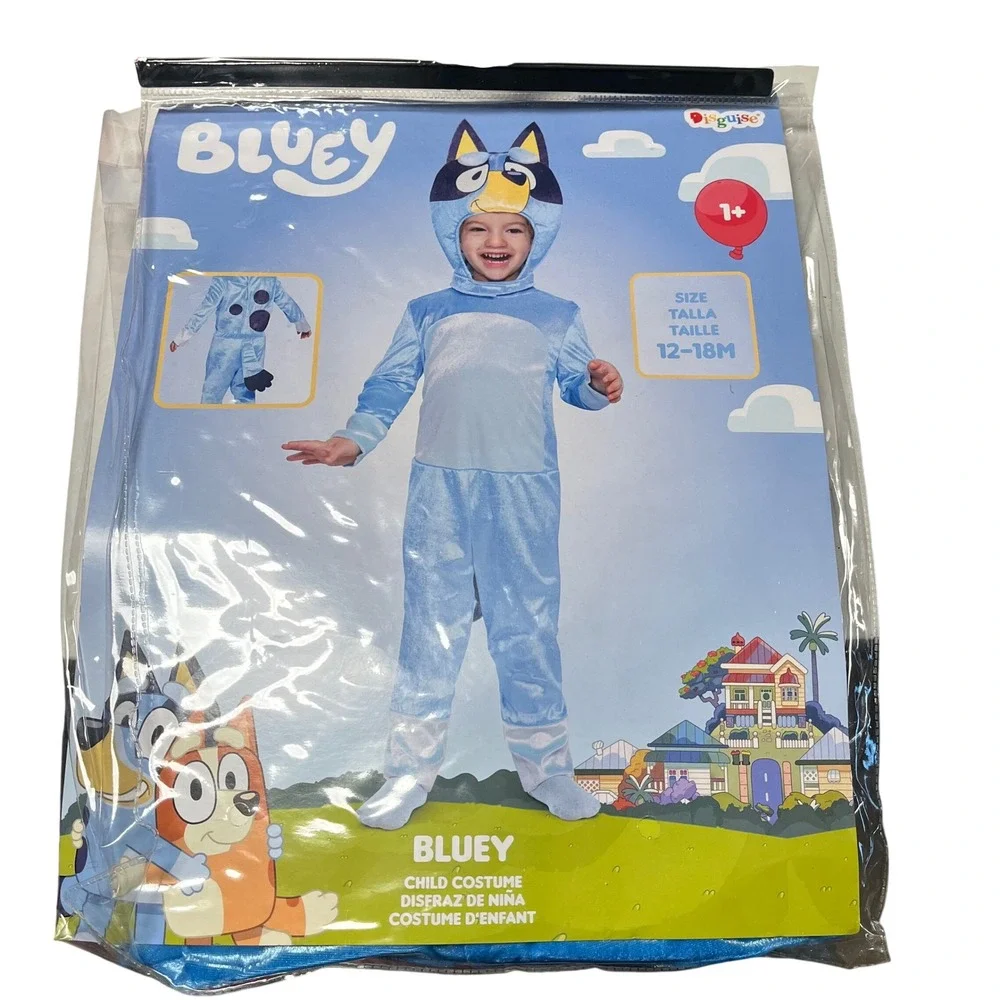 Disguise Bluey Child Costume 12-18 Months Toddler Dress‎ Up Halloween